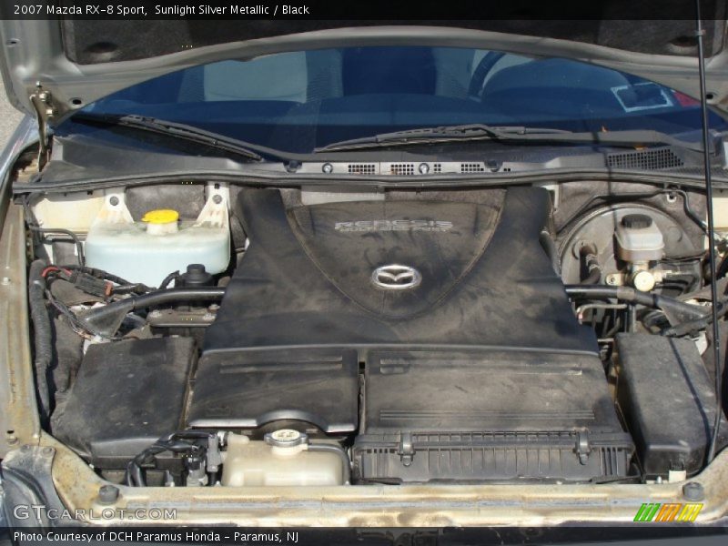 Sunlight Silver Metallic / Black 2007 Mazda RX-8 Sport
