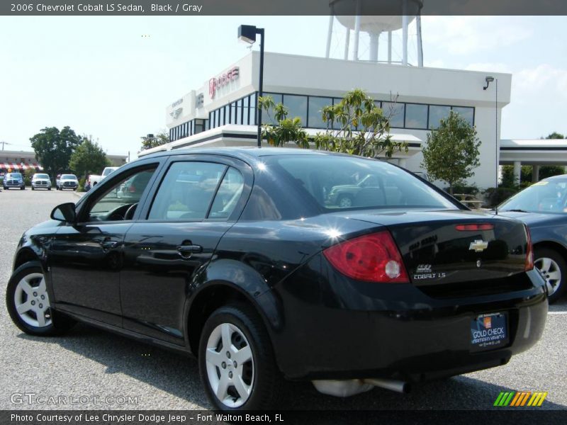 Black / Gray 2006 Chevrolet Cobalt LS Sedan