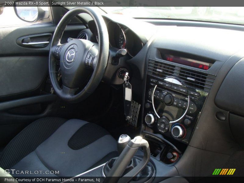 Sunlight Silver Metallic / Black 2007 Mazda RX-8 Sport