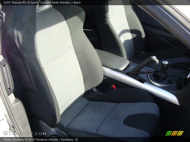 Sunlight Silver Metallic / Black 2007 Mazda RX-8 Sport