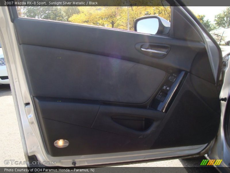 Sunlight Silver Metallic / Black 2007 Mazda RX-8 Sport