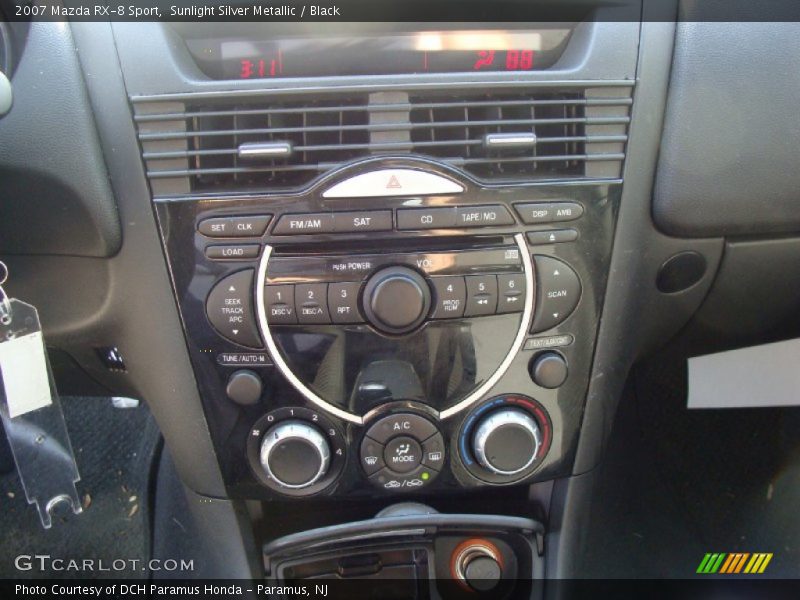 Sunlight Silver Metallic / Black 2007 Mazda RX-8 Sport