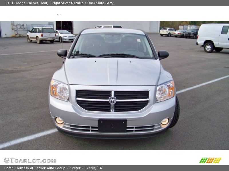 Bright Silver Metallic / Dark Slate Gray 2011 Dodge Caliber Heat