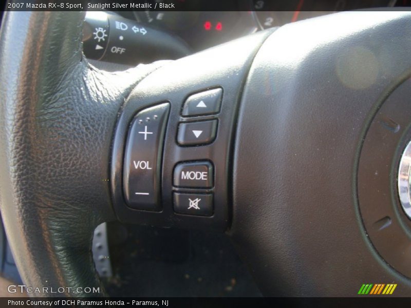 Sunlight Silver Metallic / Black 2007 Mazda RX-8 Sport