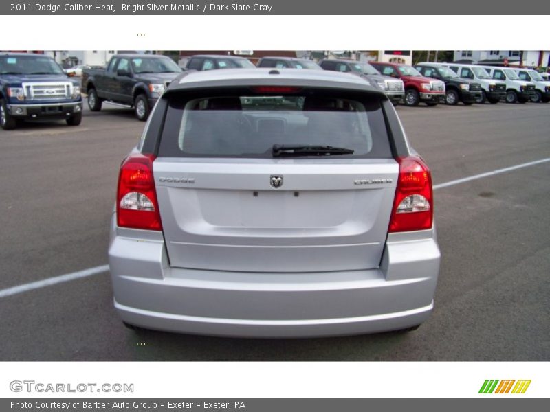 Bright Silver Metallic / Dark Slate Gray 2011 Dodge Caliber Heat