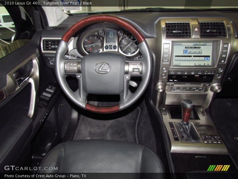 Tungsten Silver Pearl / Black 2010 Lexus GX 460