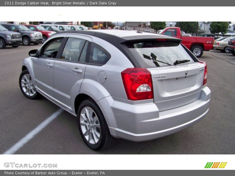 Bright Silver Metallic / Dark Slate Gray 2011 Dodge Caliber Heat