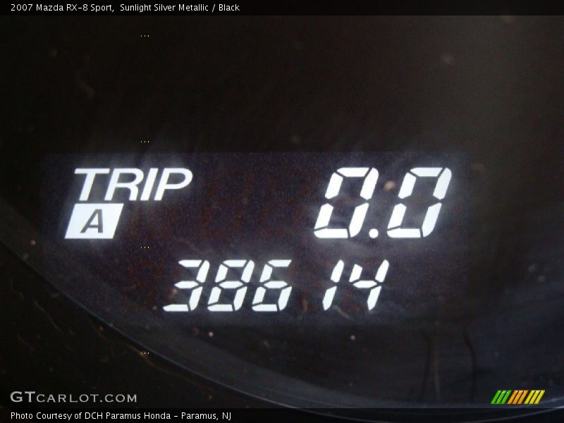 Sunlight Silver Metallic / Black 2007 Mazda RX-8 Sport