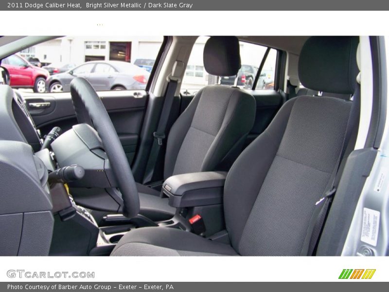 Bright Silver Metallic / Dark Slate Gray 2011 Dodge Caliber Heat