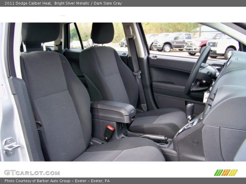 Bright Silver Metallic / Dark Slate Gray 2011 Dodge Caliber Heat