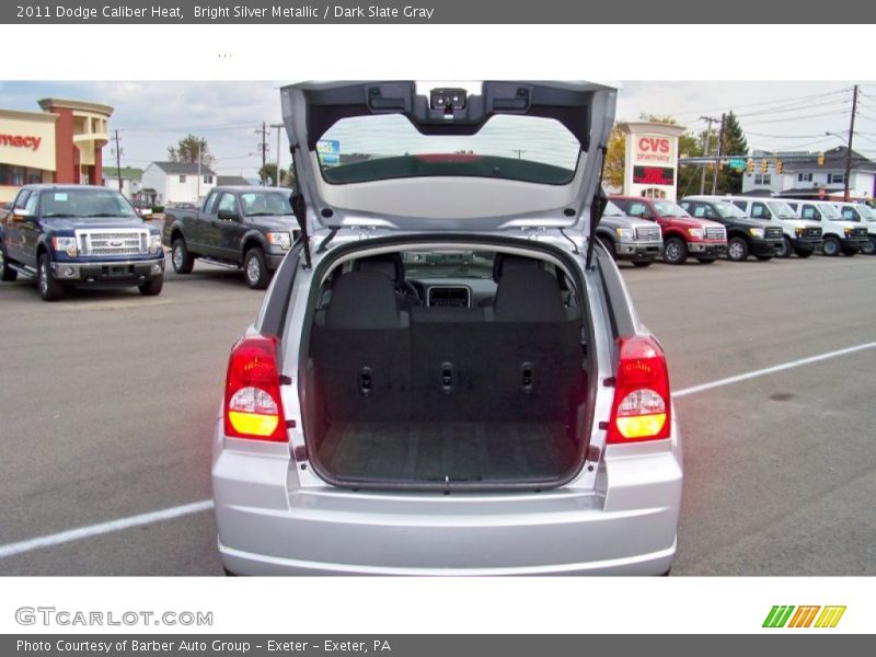 Bright Silver Metallic / Dark Slate Gray 2011 Dodge Caliber Heat