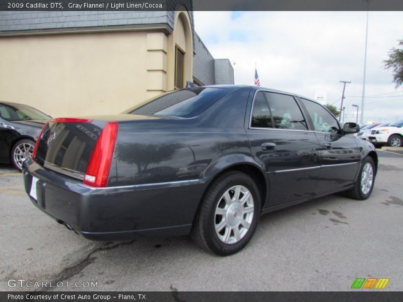 Gray Flannel / Light Linen/Cocoa 2009 Cadillac DTS