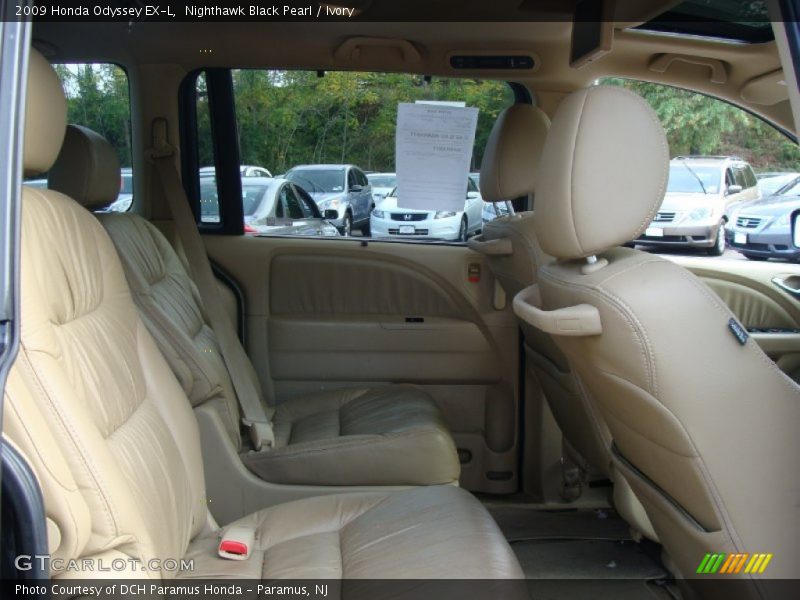 Nighthawk Black Pearl / Ivory 2009 Honda Odyssey EX-L