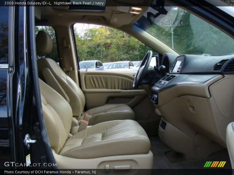 Nighthawk Black Pearl / Ivory 2009 Honda Odyssey EX-L