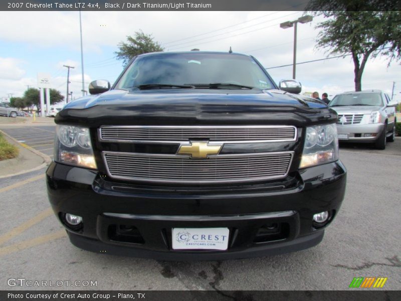 Black / Dark Titanium/Light Titanium 2007 Chevrolet Tahoe LTZ 4x4