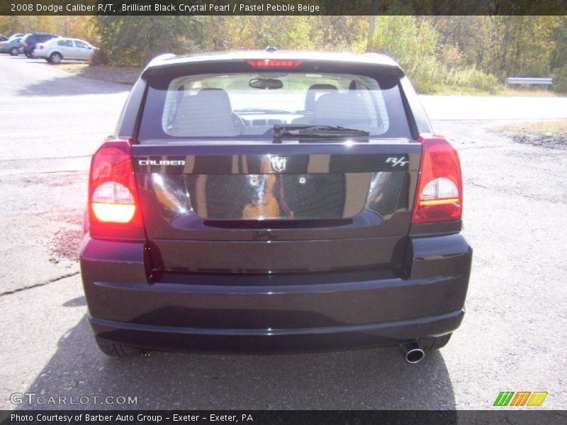 Brilliant Black Crystal Pearl / Pastel Pebble Beige 2008 Dodge Caliber R/T