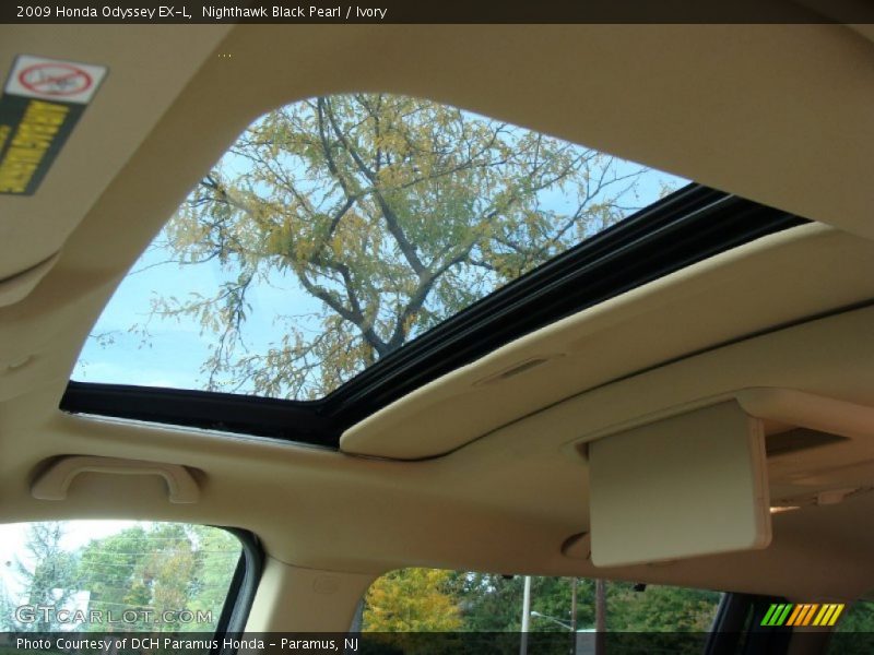Nighthawk Black Pearl / Ivory 2009 Honda Odyssey EX-L