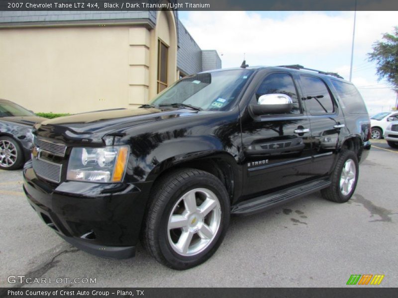 Black / Dark Titanium/Light Titanium 2007 Chevrolet Tahoe LTZ 4x4