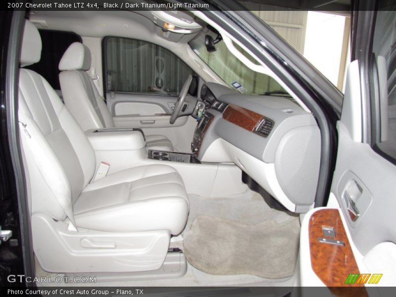 Black / Dark Titanium/Light Titanium 2007 Chevrolet Tahoe LTZ 4x4