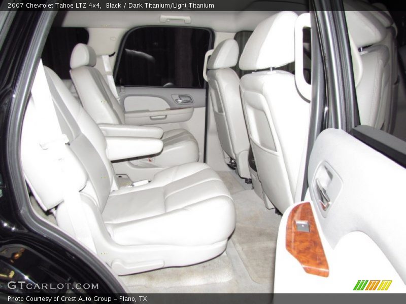 Black / Dark Titanium/Light Titanium 2007 Chevrolet Tahoe LTZ 4x4