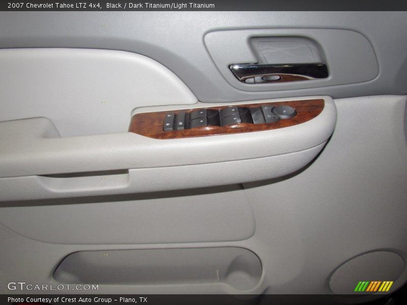 Black / Dark Titanium/Light Titanium 2007 Chevrolet Tahoe LTZ 4x4
