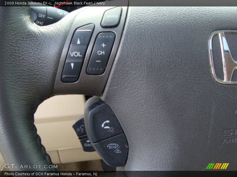 Nighthawk Black Pearl / Ivory 2009 Honda Odyssey EX-L