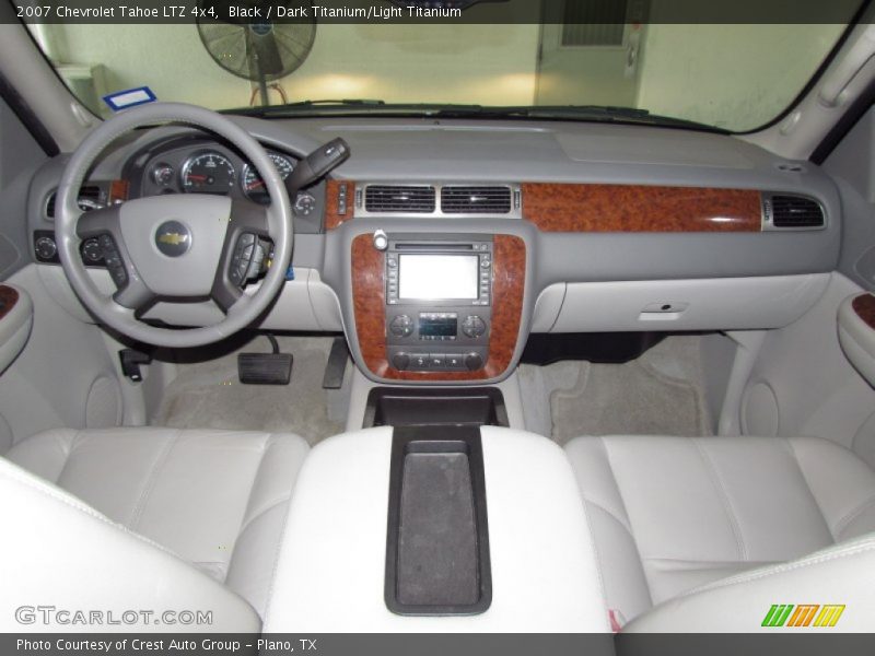 Black / Dark Titanium/Light Titanium 2007 Chevrolet Tahoe LTZ 4x4
