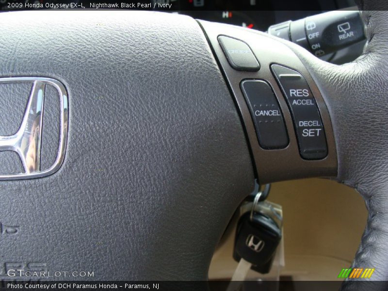 Nighthawk Black Pearl / Ivory 2009 Honda Odyssey EX-L