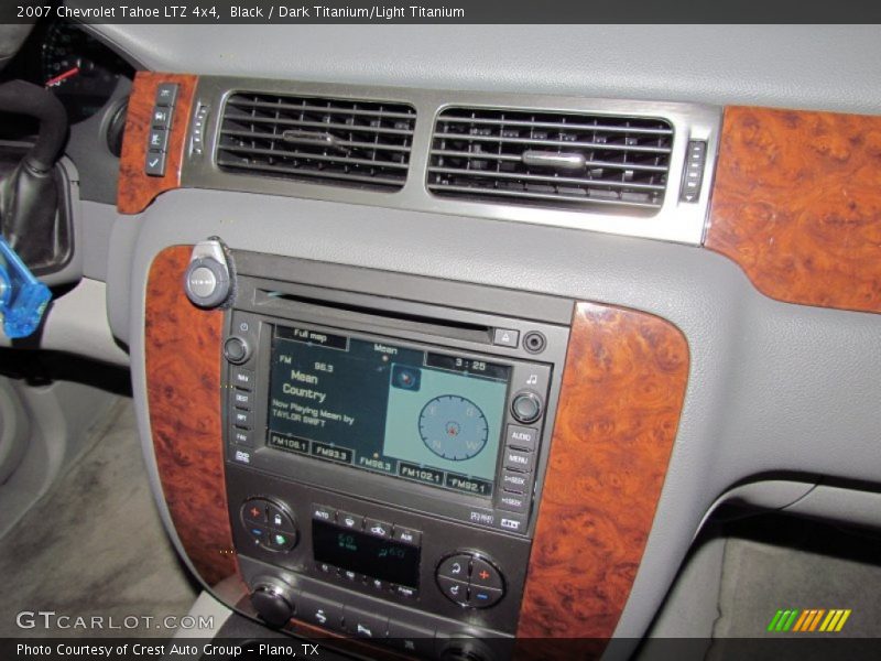 Black / Dark Titanium/Light Titanium 2007 Chevrolet Tahoe LTZ 4x4