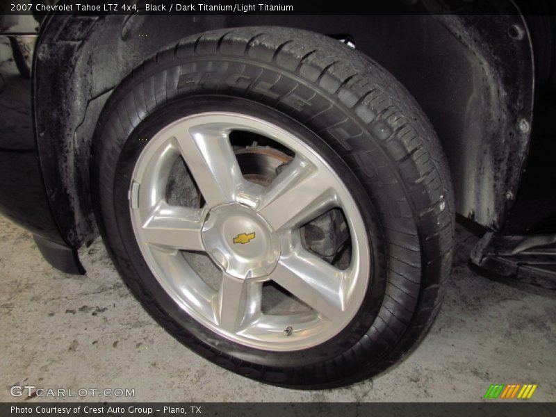 Black / Dark Titanium/Light Titanium 2007 Chevrolet Tahoe LTZ 4x4