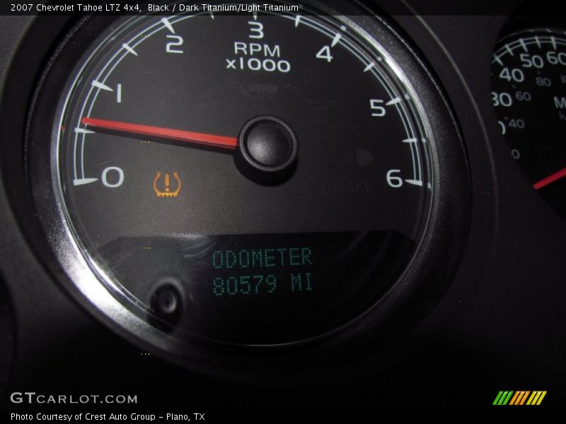 Black / Dark Titanium/Light Titanium 2007 Chevrolet Tahoe LTZ 4x4