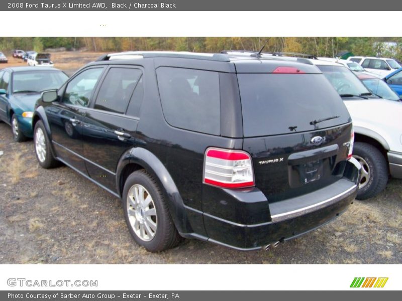 Black / Charcoal Black 2008 Ford Taurus X Limited AWD