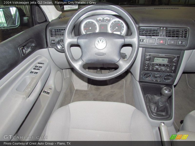 Platinum Grey Metallic / Grey 2004 Volkswagen Jetta GLS Sedan