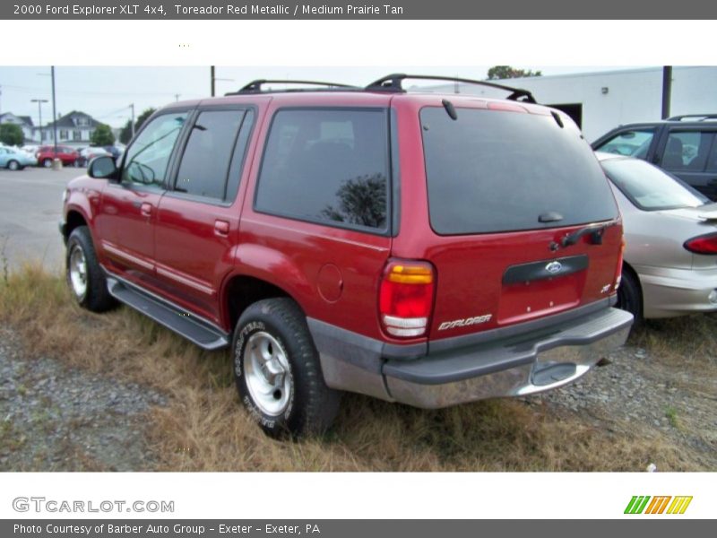 Toreador Red Metallic / Medium Prairie Tan 2000 Ford Explorer XLT 4x4