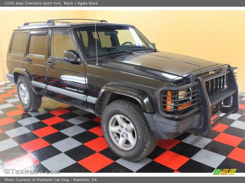 Black / Agate Black 2000 Jeep Cherokee Sport 4x4