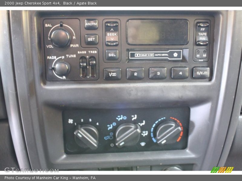 Black / Agate Black 2000 Jeep Cherokee Sport 4x4