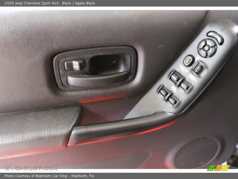 Black / Agate Black 2000 Jeep Cherokee Sport 4x4