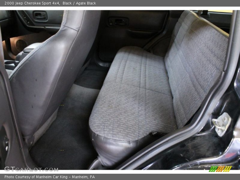Black / Agate Black 2000 Jeep Cherokee Sport 4x4
