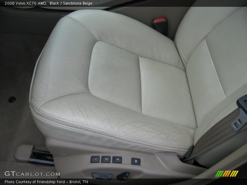 Black / Sandstone Beige 2008 Volvo XC70 AWD