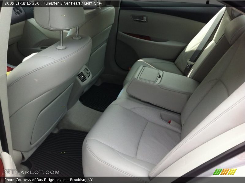 Tungsten Silver Pearl / Light Gray 2009 Lexus ES 350