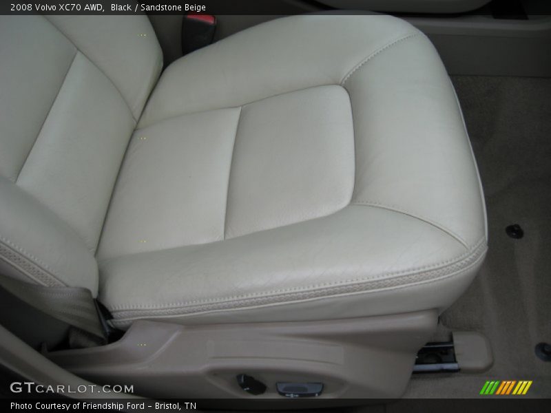 Black / Sandstone Beige 2008 Volvo XC70 AWD