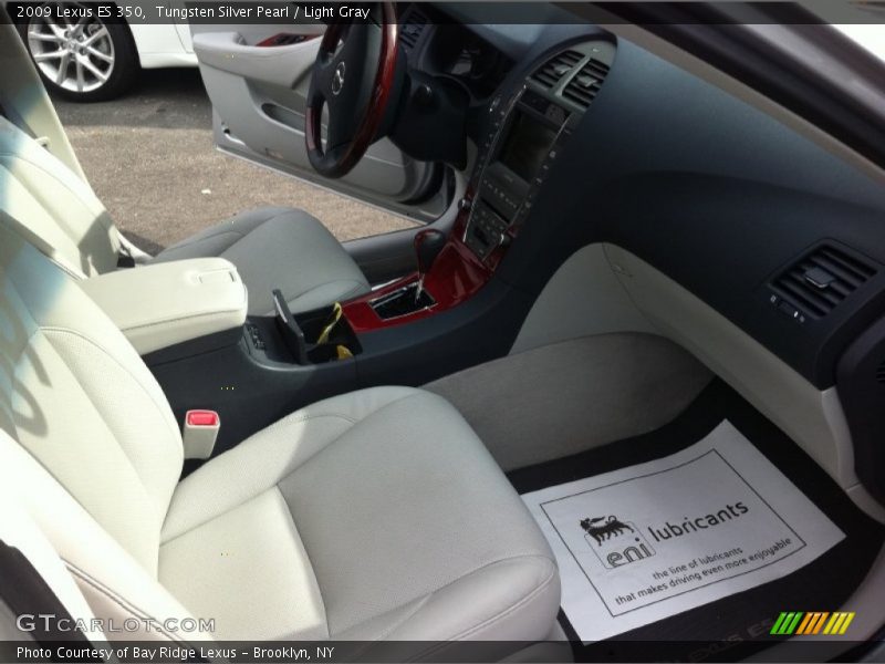 Tungsten Silver Pearl / Light Gray 2009 Lexus ES 350