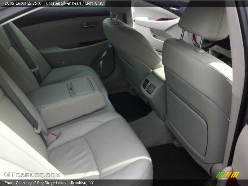 Tungsten Silver Pearl / Light Gray 2009 Lexus ES 350