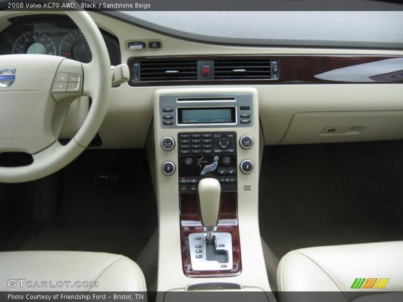 Black / Sandstone Beige 2008 Volvo XC70 AWD