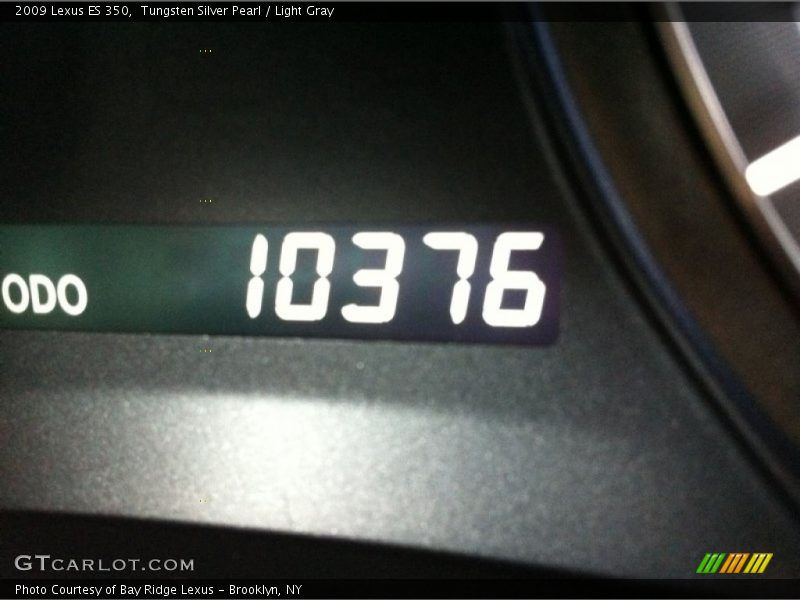 Tungsten Silver Pearl / Light Gray 2009 Lexus ES 350