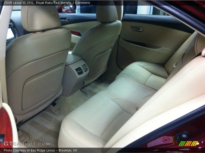 Royal Ruby Red Metallic / Cashmere 2008 Lexus ES 350