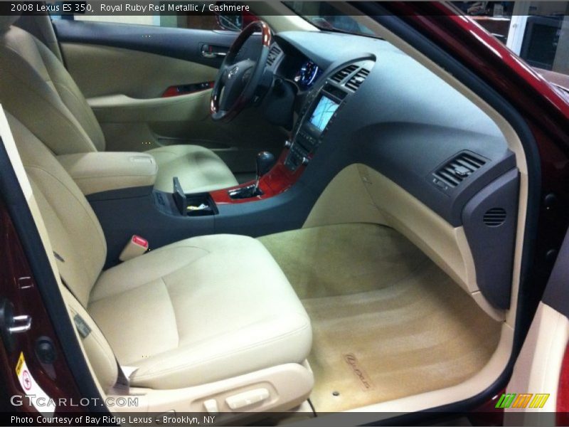 Royal Ruby Red Metallic / Cashmere 2008 Lexus ES 350