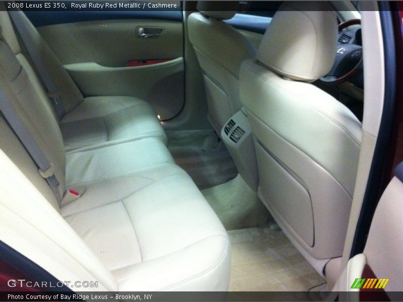 Royal Ruby Red Metallic / Cashmere 2008 Lexus ES 350