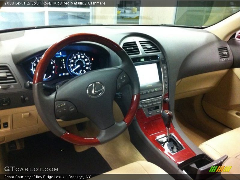 Royal Ruby Red Metallic / Cashmere 2008 Lexus ES 350