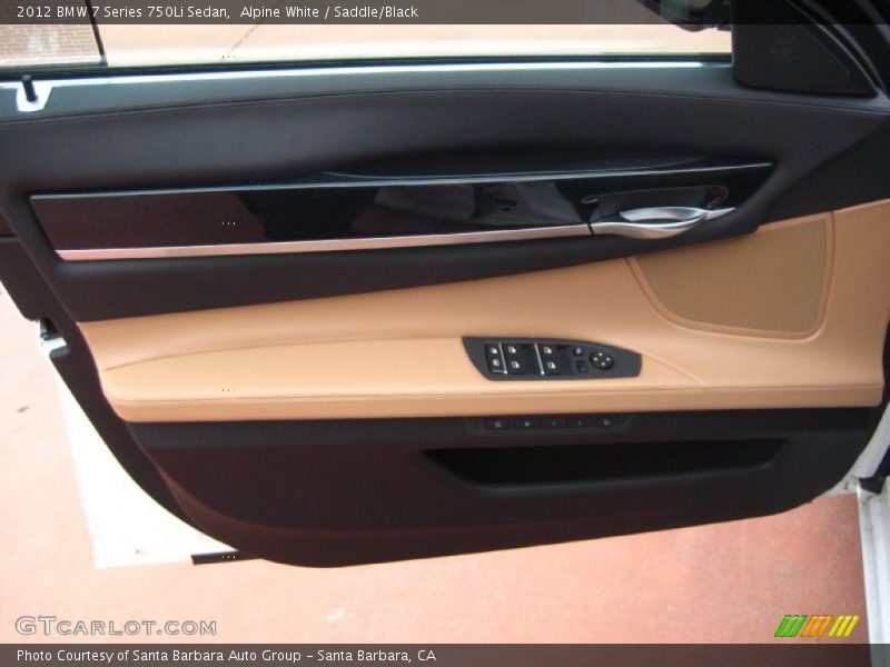 Door Panel of 2012 7 Series 750Li Sedan